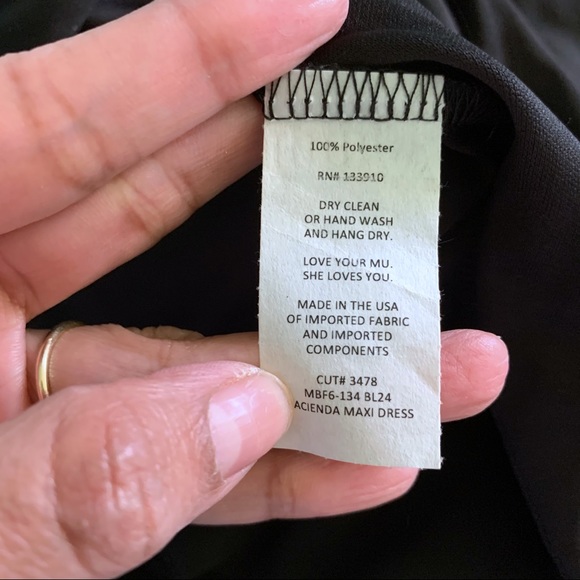 Show Me Your MuMu Black Hacienda Maxi Dress - Picture 8 of 9